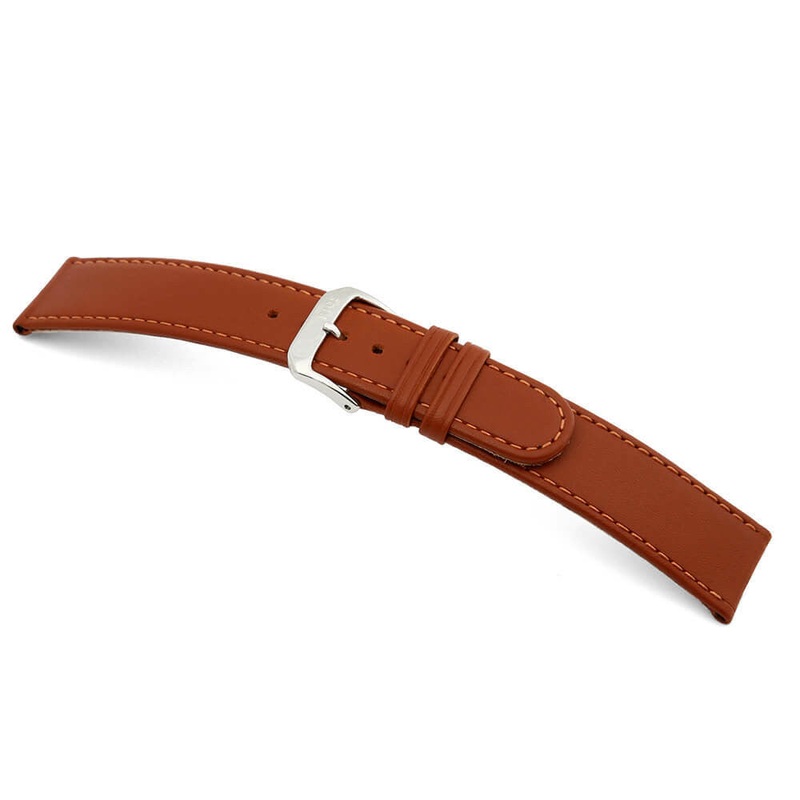 Cow Leather Watch Band | Ecco | Cognac