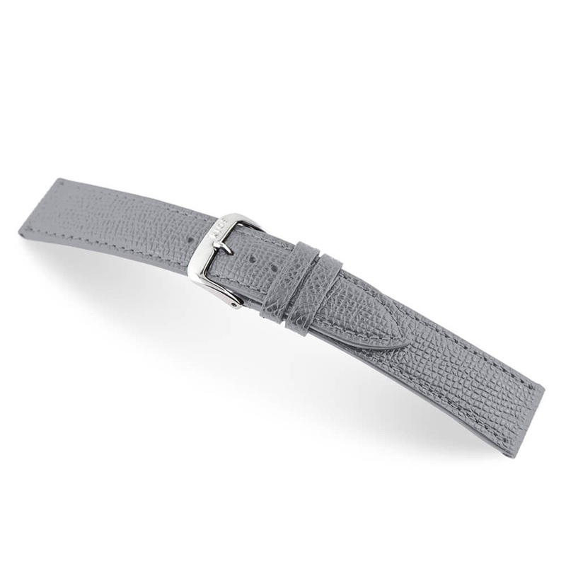 Genuine Cowhide Watch Band | French | Stone Grey