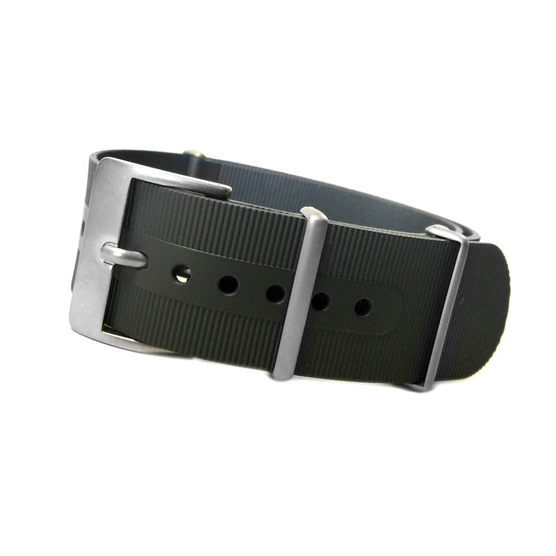 NBR-Rubber Watch Band | Waterproof | One Piece | Bonetto 328 | Grey