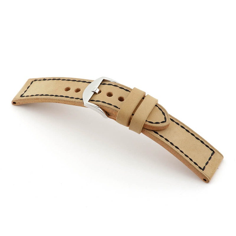 Genuine Vintage Leather Watch Band | Belfast | Honey