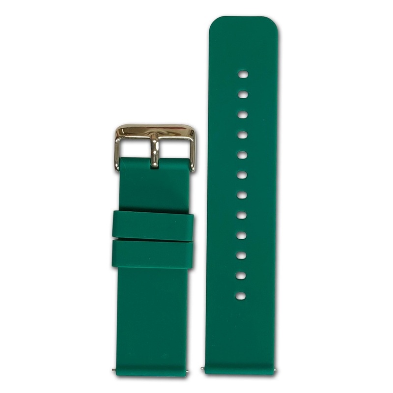 Quick Release Watch Band | Silicone | Two-Piece | Green