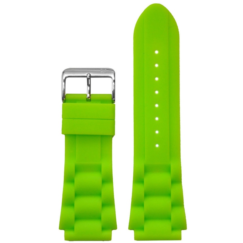 Waterproof Silicone Watch Band | Oyster | Diver | Green