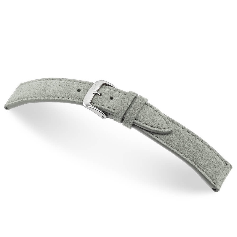 Velours Watch Band | Tompson | Flat | Stone Grey