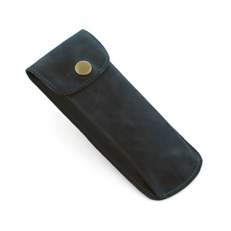 Vintage Leather Watch Pouch | Constantin | Black