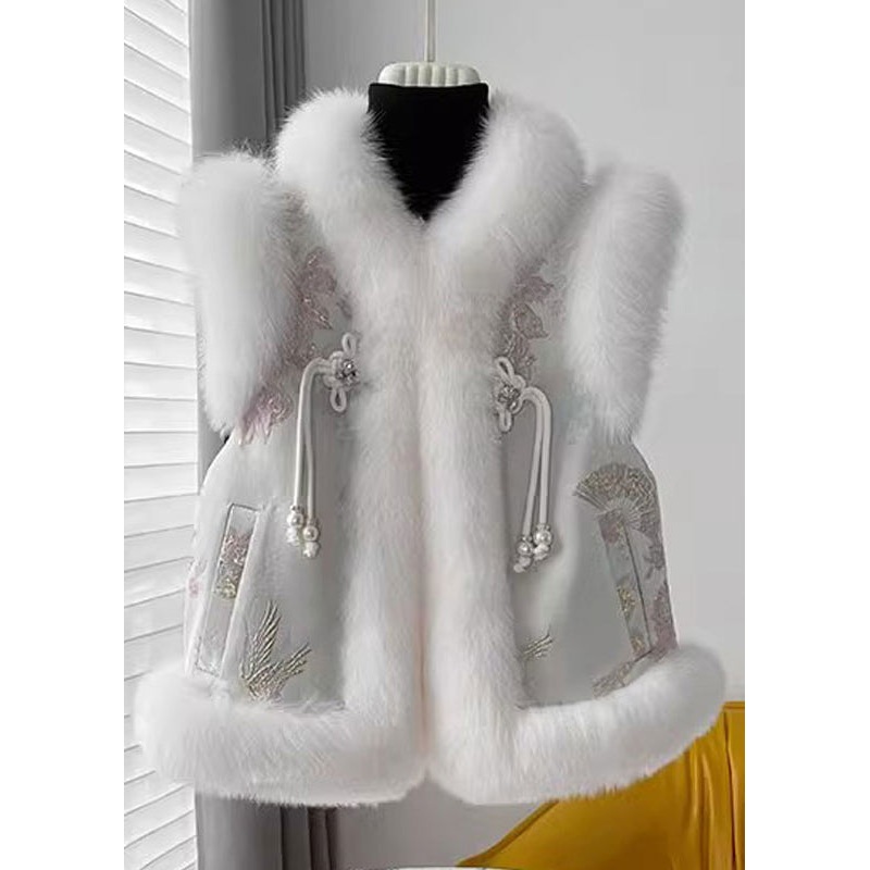 Beautiful Apricot Pockets Patchwork Cotton Filled Waistcoat Winter