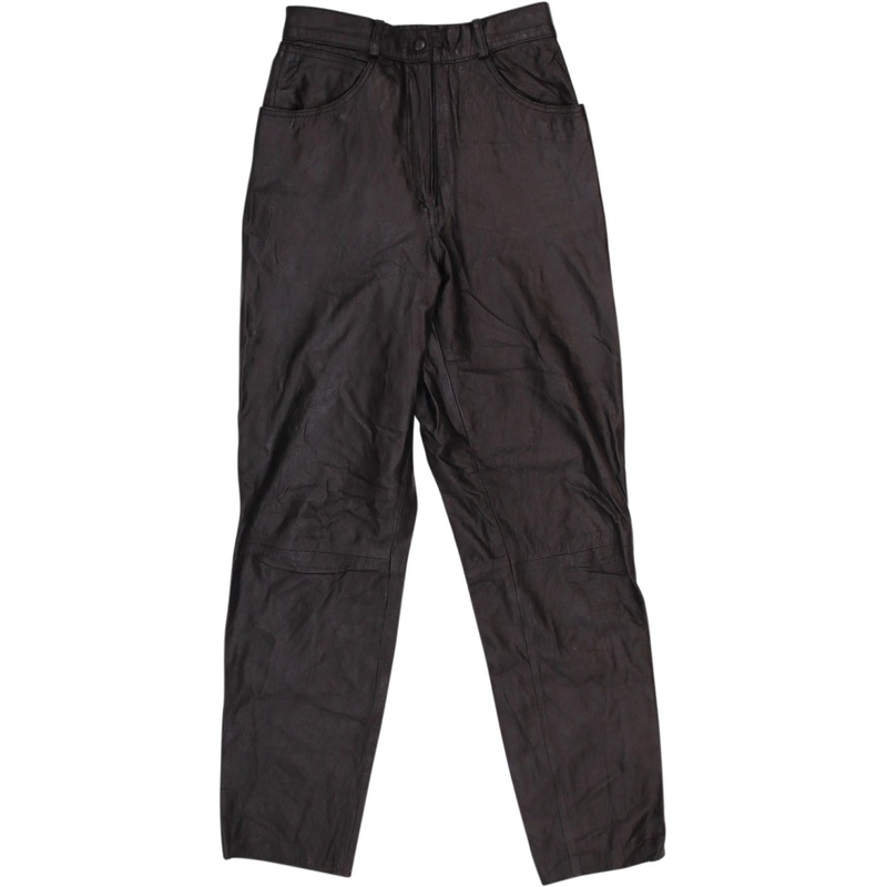 Black Leather Pants
