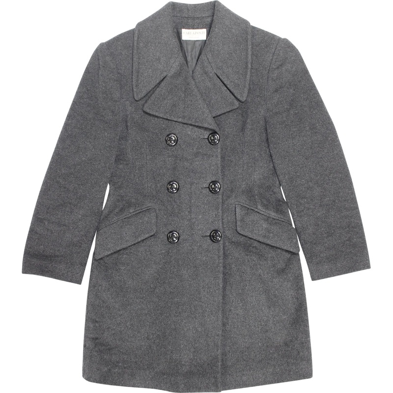 Grey Cashmere Coat