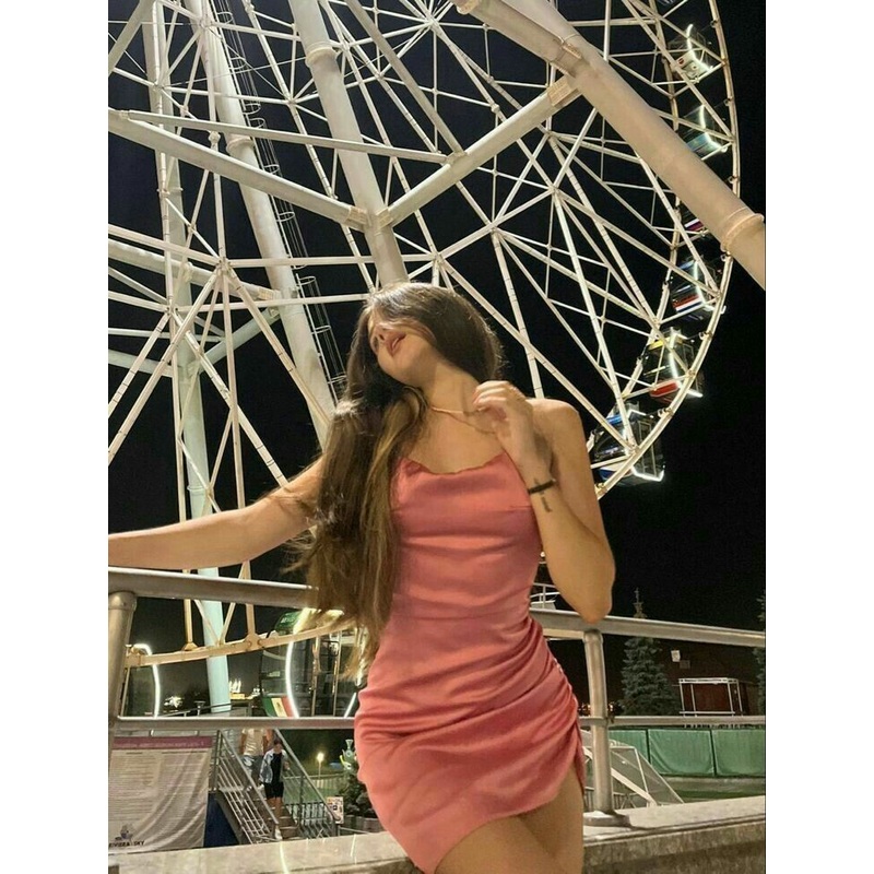 Satin Sheath Short Prom Dress Homecoming Dress J4524