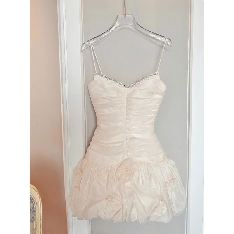 3d Flower Tulle Birthday Dress Homecoming Dress J7619