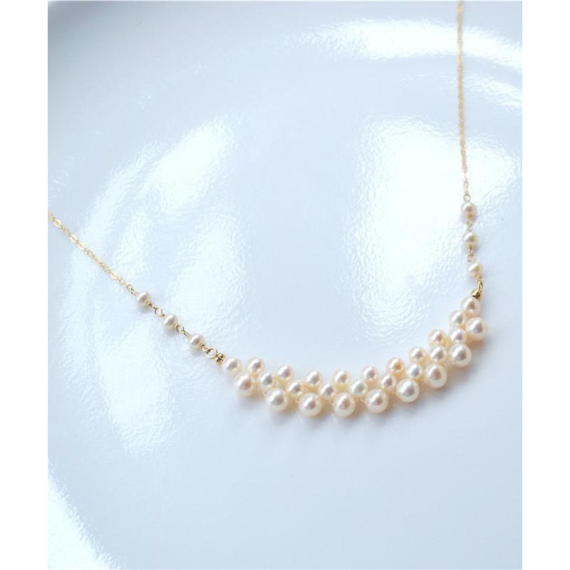 Modern Gold Copper Alloy Pearl Princess Necklace