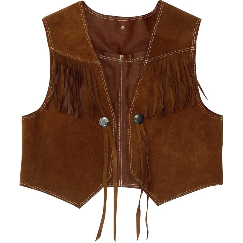 Brown Sleeveless Vest