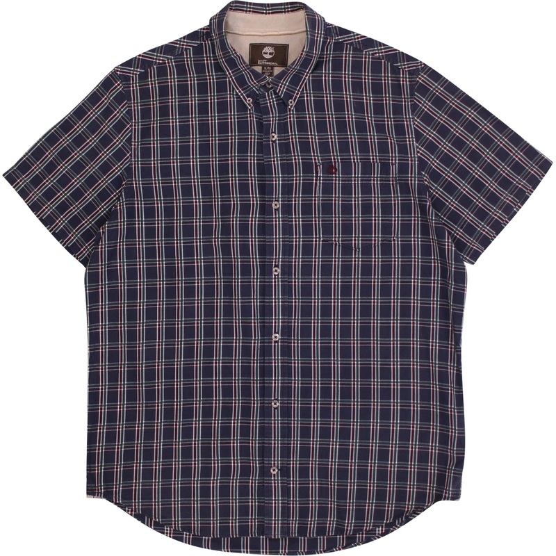 Checked Short Sleeve Shirt by Timberland