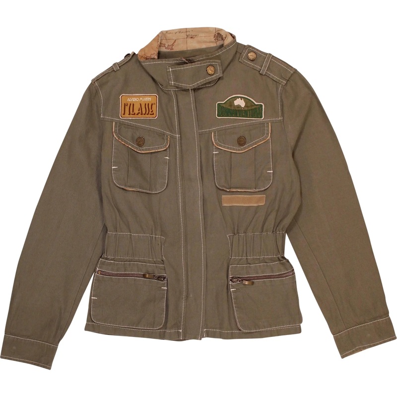 Green Donnaventura Jacket by I’Ilasse