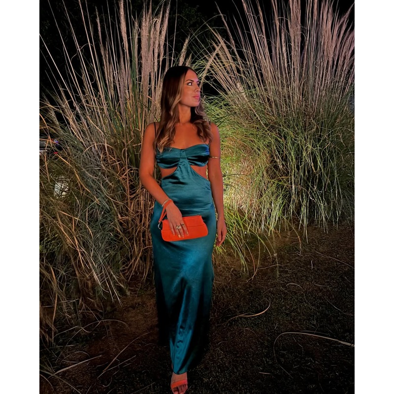 Green Sheath Long Prom Dress Formal Evening Dress J5613