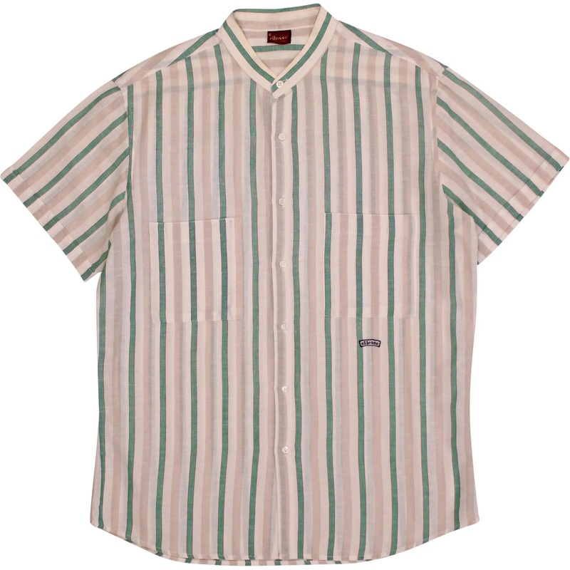 Striped Short Sleeve Shirt by Ellese