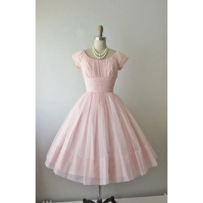 Pink Short Homecoming Dress Party Dress  J4172