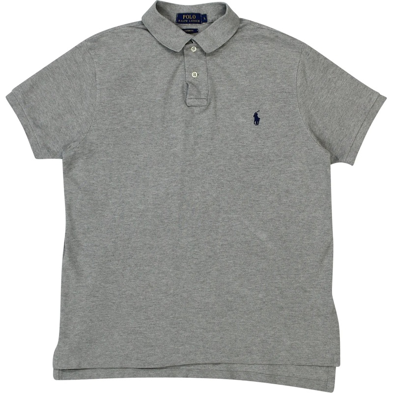 Grey Polo Shirt by Ralph Lauren