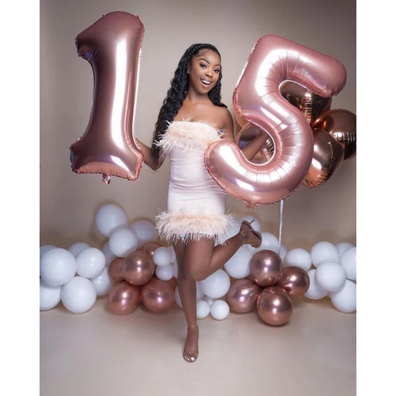 Pink Strapless Birthday Party Dress Short Homecoming Dress J3935