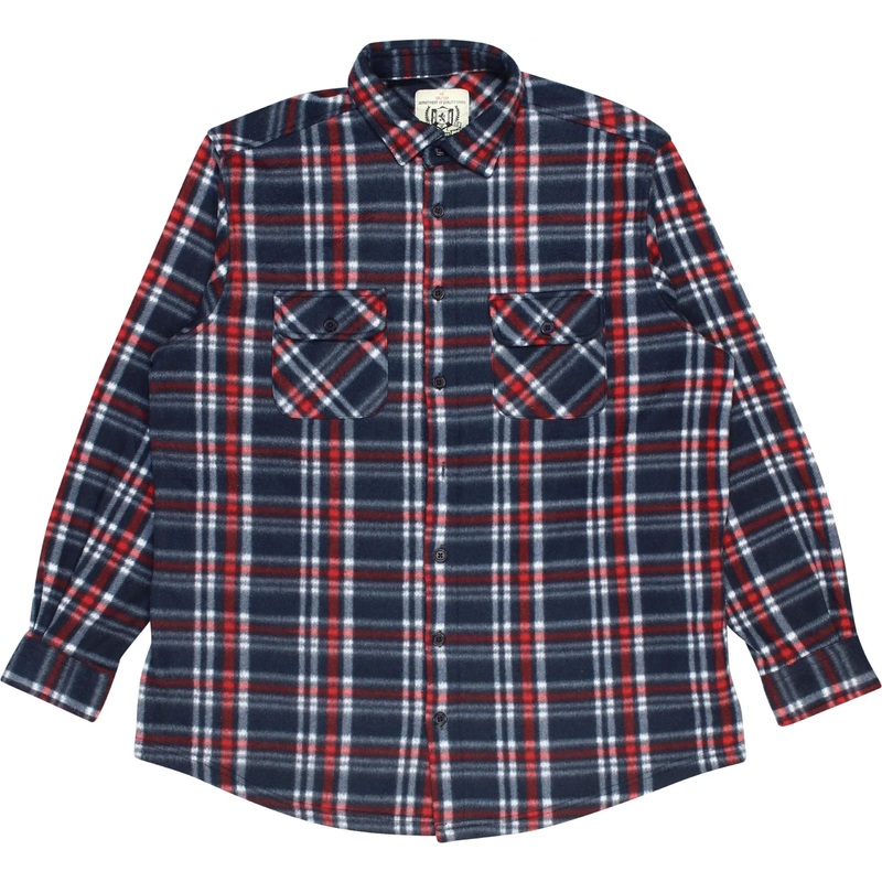 Checkered Fleece Shirt