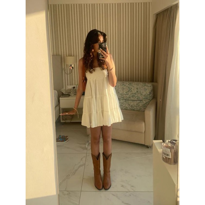 Ivory Short Prom Dress A Line Homecoming Dresses  J3605