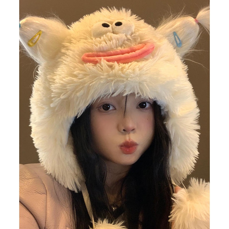 Autumn And Winter Korean Cute Ear Protection Warm Hat