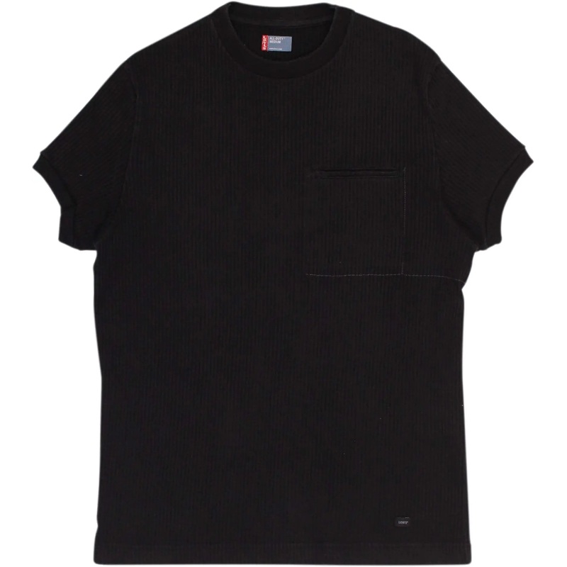 Black Ribbed T-shirt by Levi’s