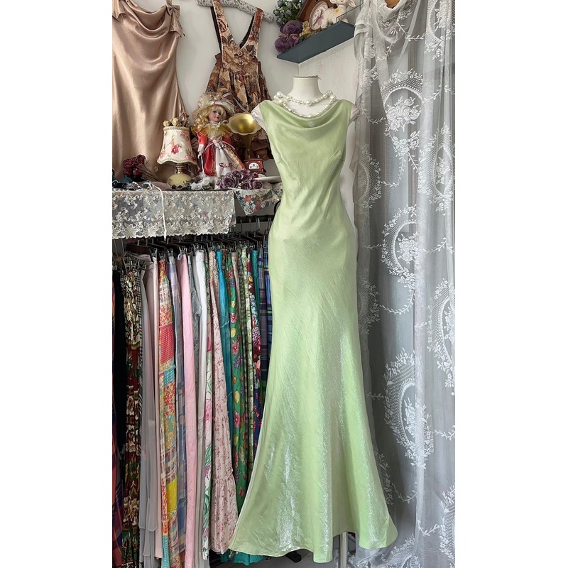 Green Mermaid Prom Dress Formal Birthday Dress J7656