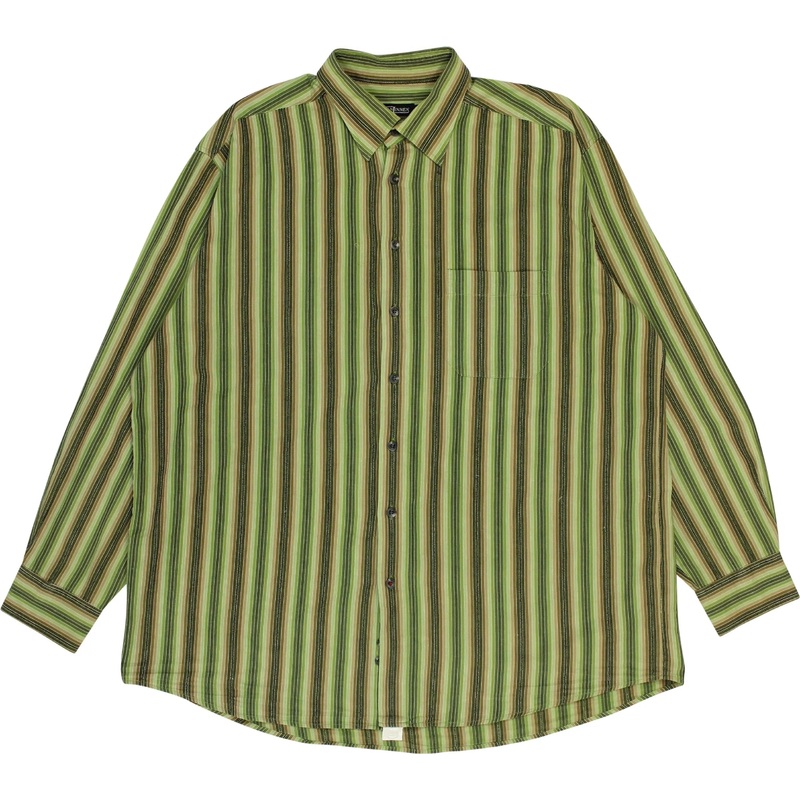 Green Striped Shirt