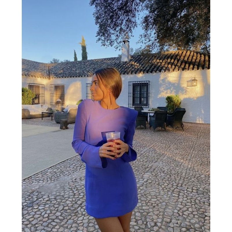 Long Sleeves Sheath Short Prom Dress Birthday Party Dress J3519