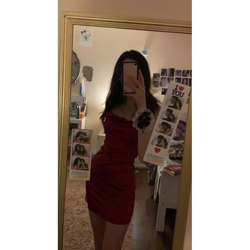 Sheath Burgundy Straps 18th Birthday Dresses Short Homecoming Dress J7682