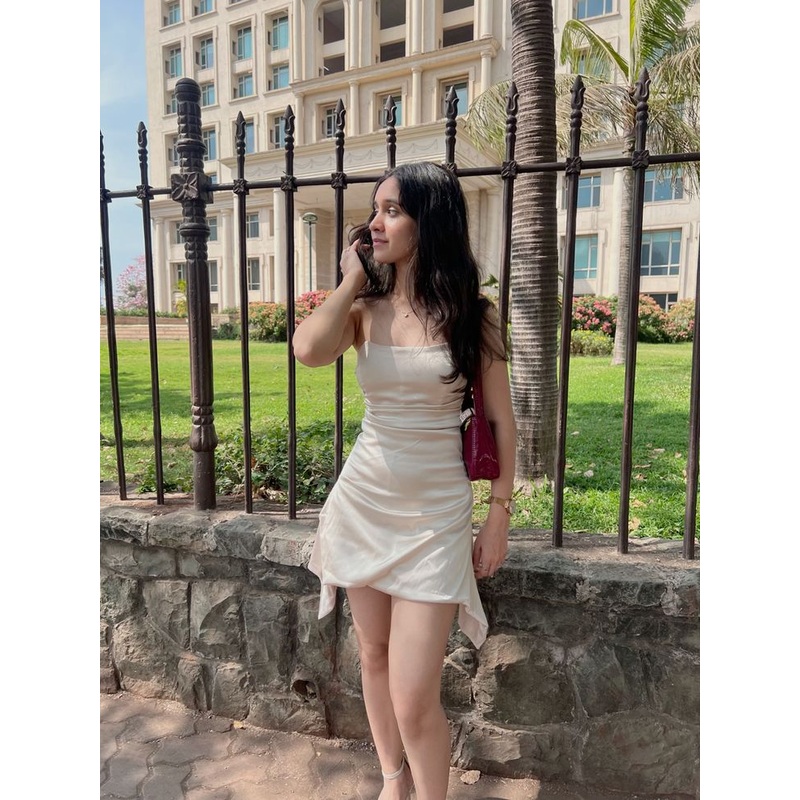 Sheath Satin Short Prom Dress Homecoming Dress J5514