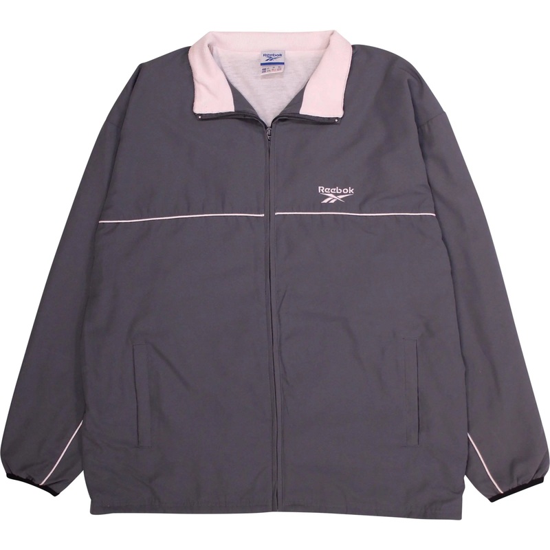 Grey Track Jacket by Reebok