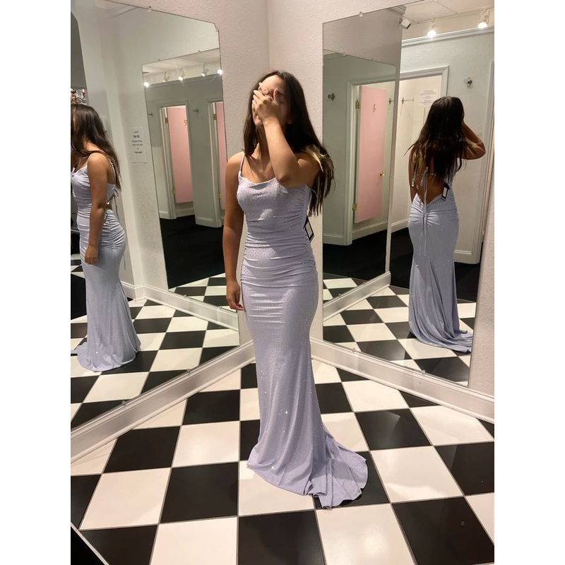 Lavender Mermaid Long Prom Dress Formal Party Dress J5414