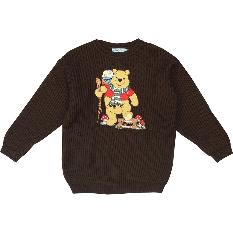 Brown Wool Knitted Sweater