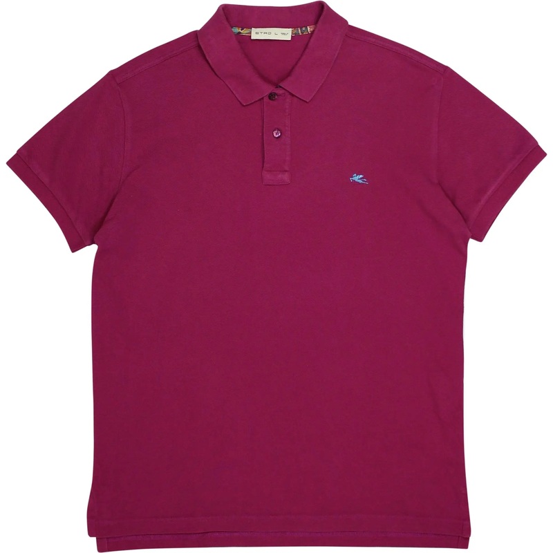 Purple Polo Shirt by Etro