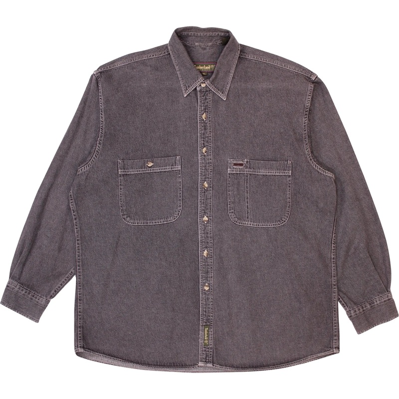 Grey Denim Shirt by Timberland