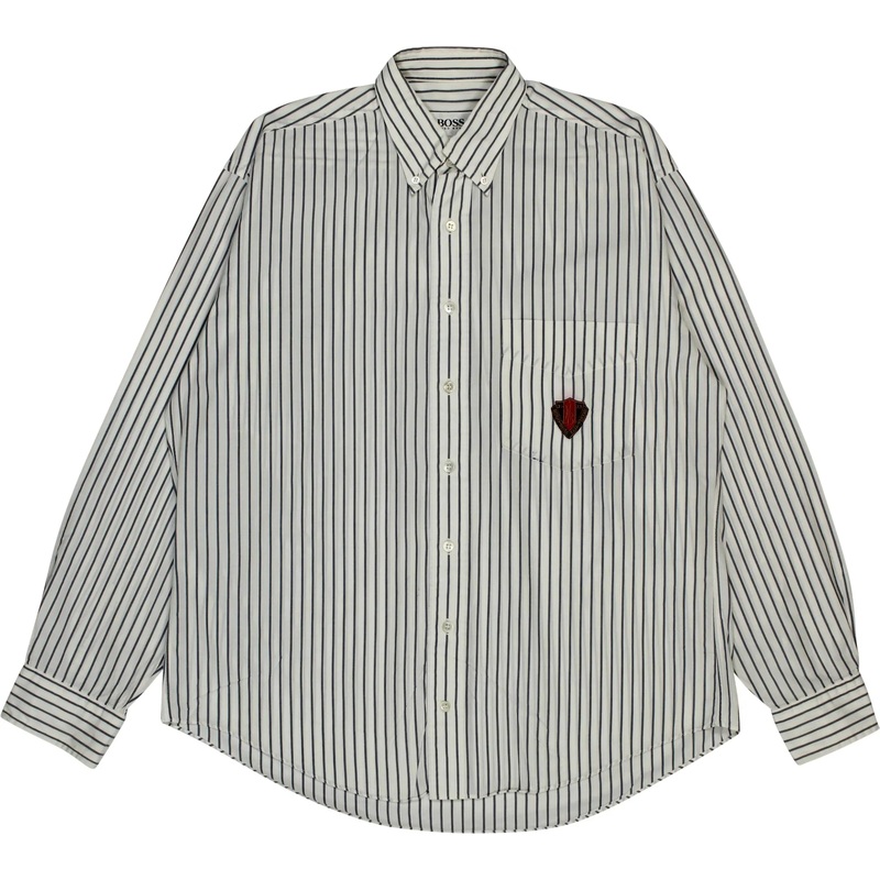 Striped Long Sleeve Shirt by Hugo Boss