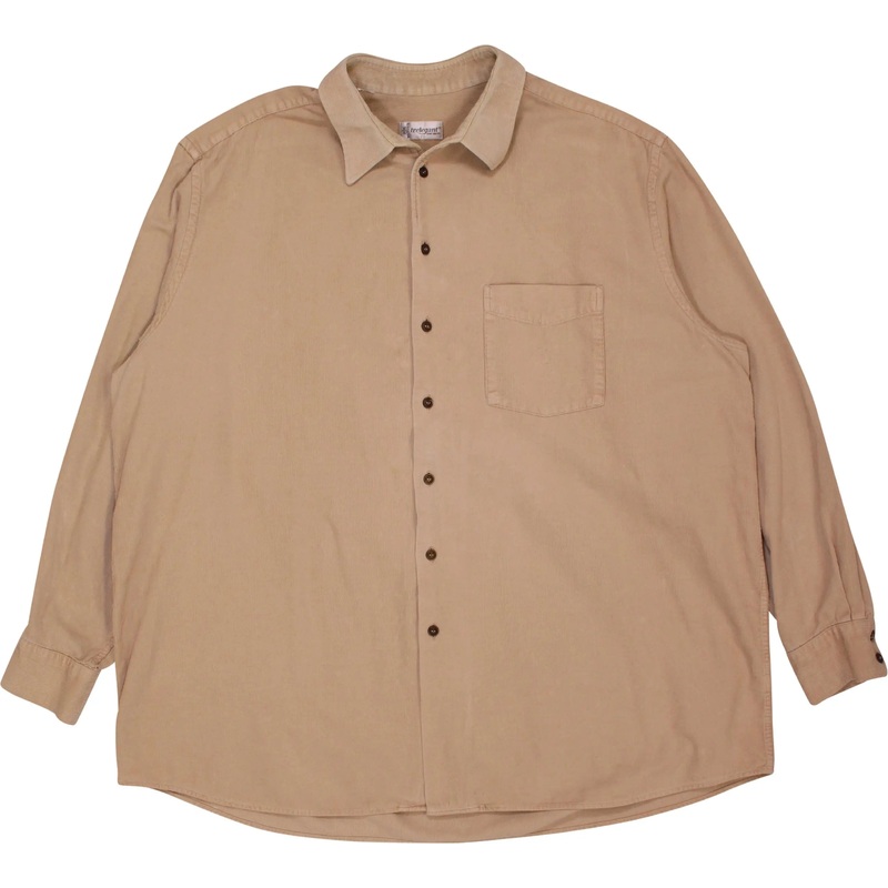 Beige Corduroy Shirt
