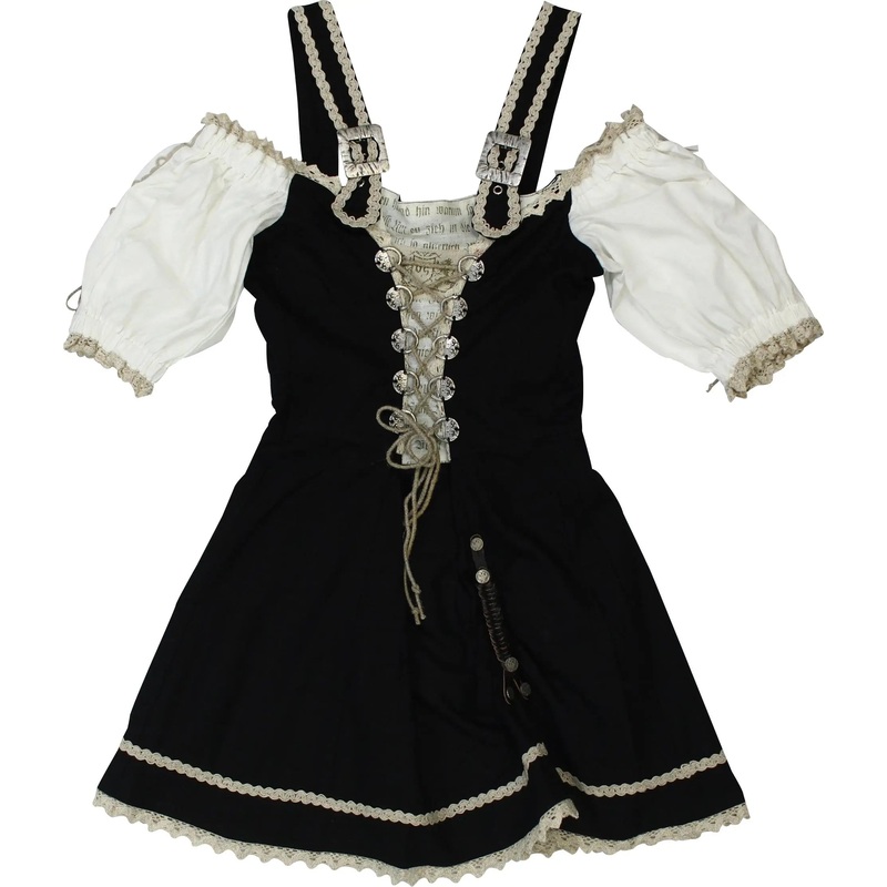 Black Dirndl Dress