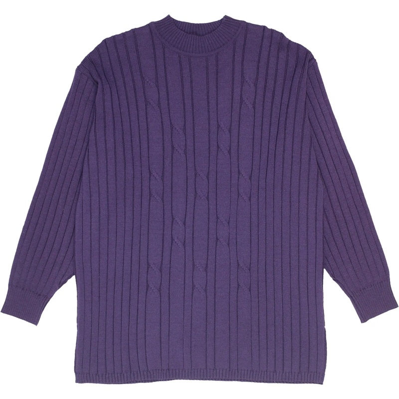 Wool Blend Cable Knit Jumper