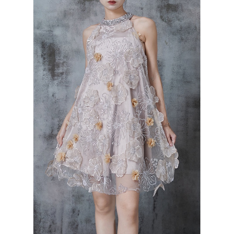 Beautiful Cold Shoulder Sequins Mini Dresses Summer