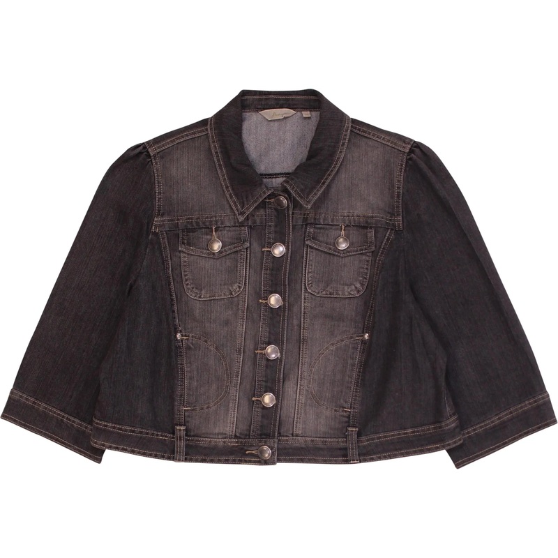 00s Cropped Denim Jacket