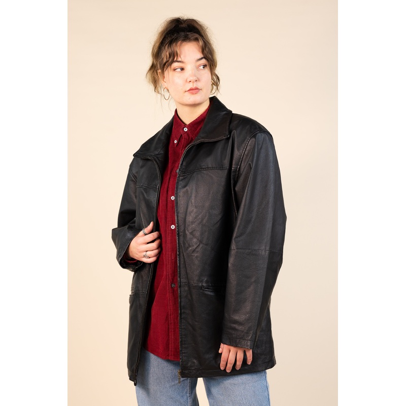90s Leather Jacket
