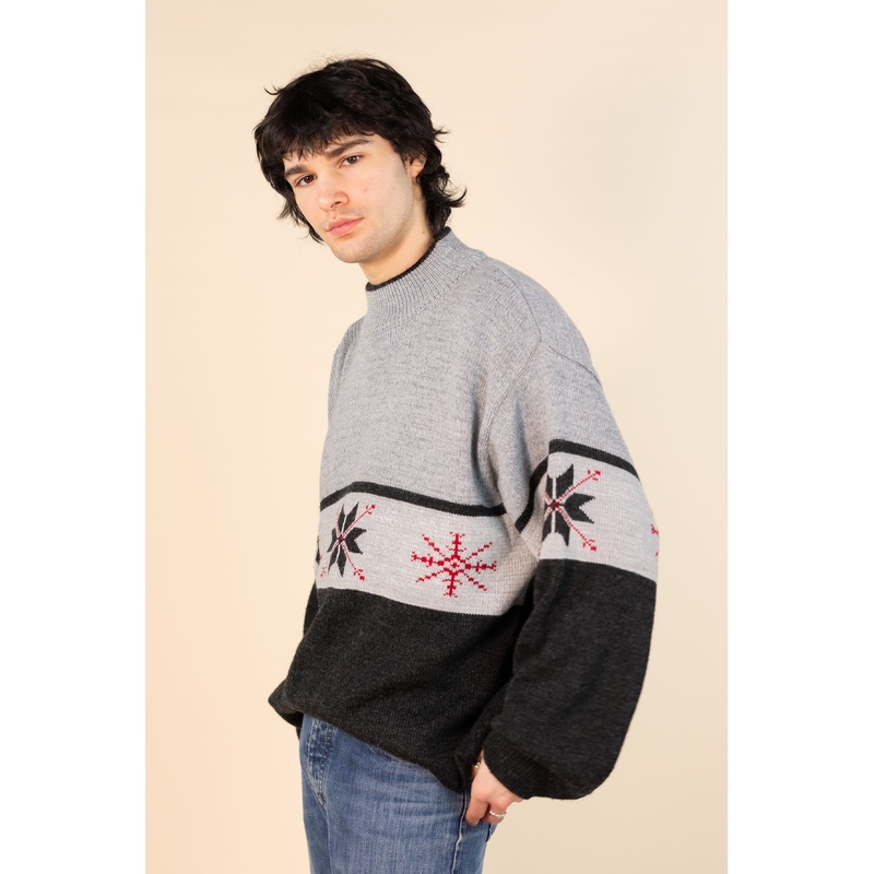 90s Snowflake Jumper