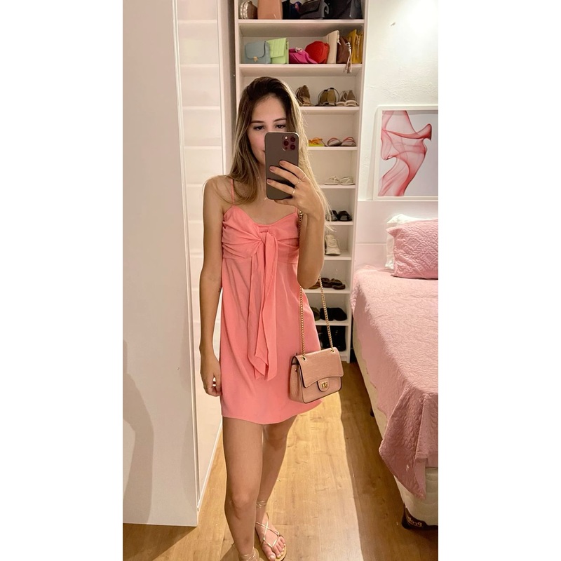 Spaghetti Straps Peach Homecoming Dress Short Prom Dress J4145